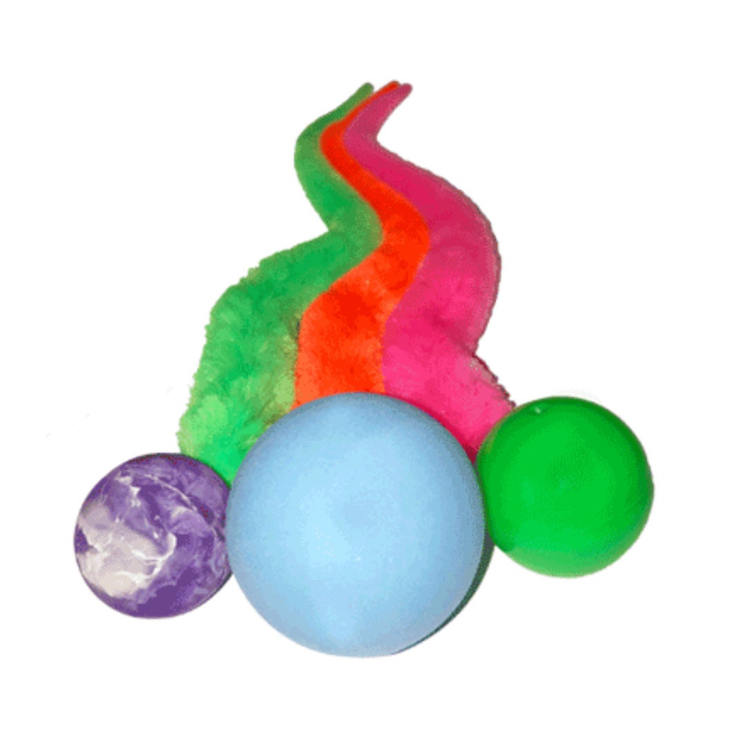 Cat toys Wiggly Ping Pong and Ball Collection Set of 3 Etsy