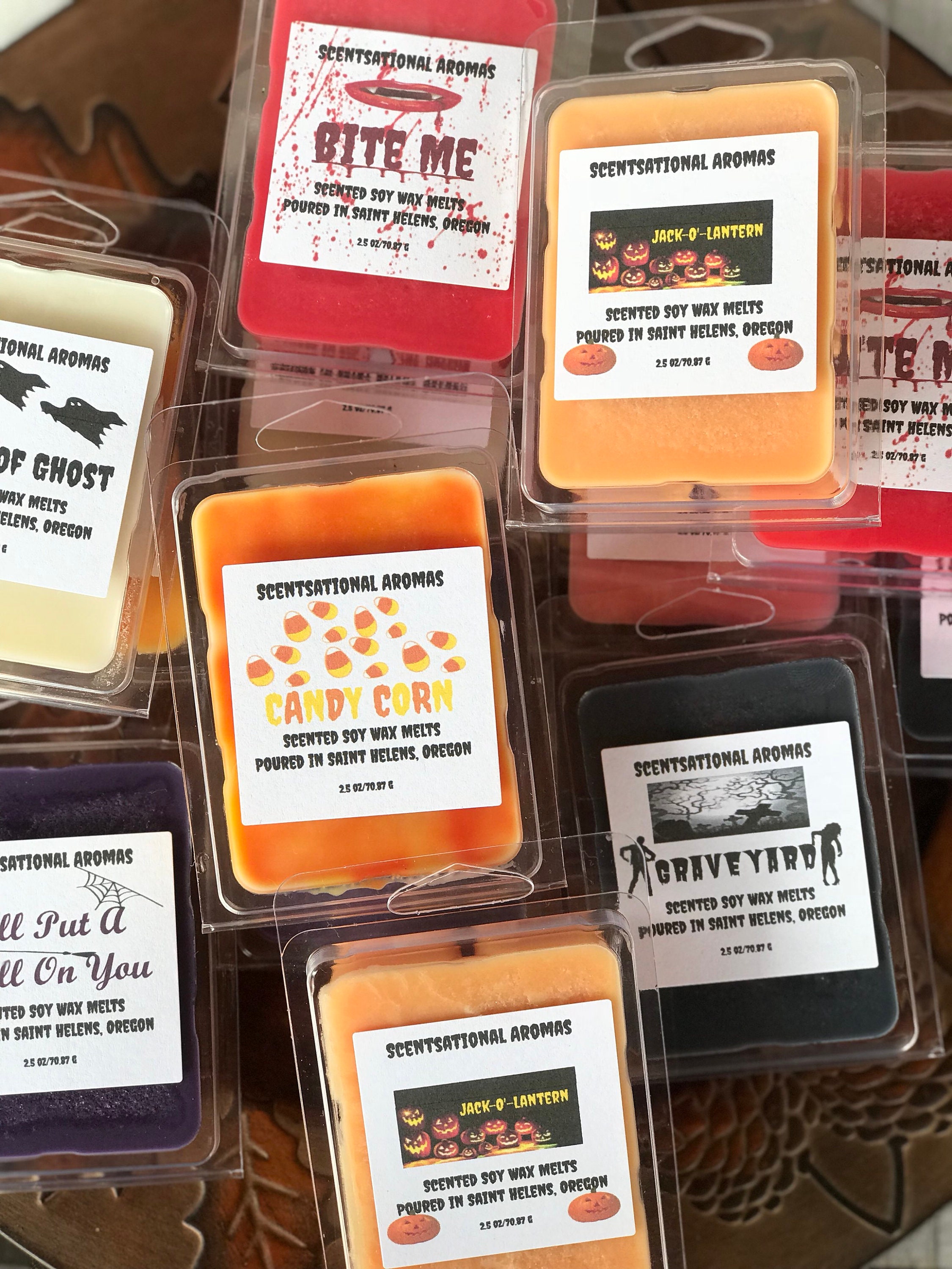 Wax melts Halloween wax melts Halloween decor Halloween Etsy