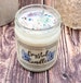 Crystal candles, healing stones, hidden crystal candle, best friend gift, gift for bff, soy candles 