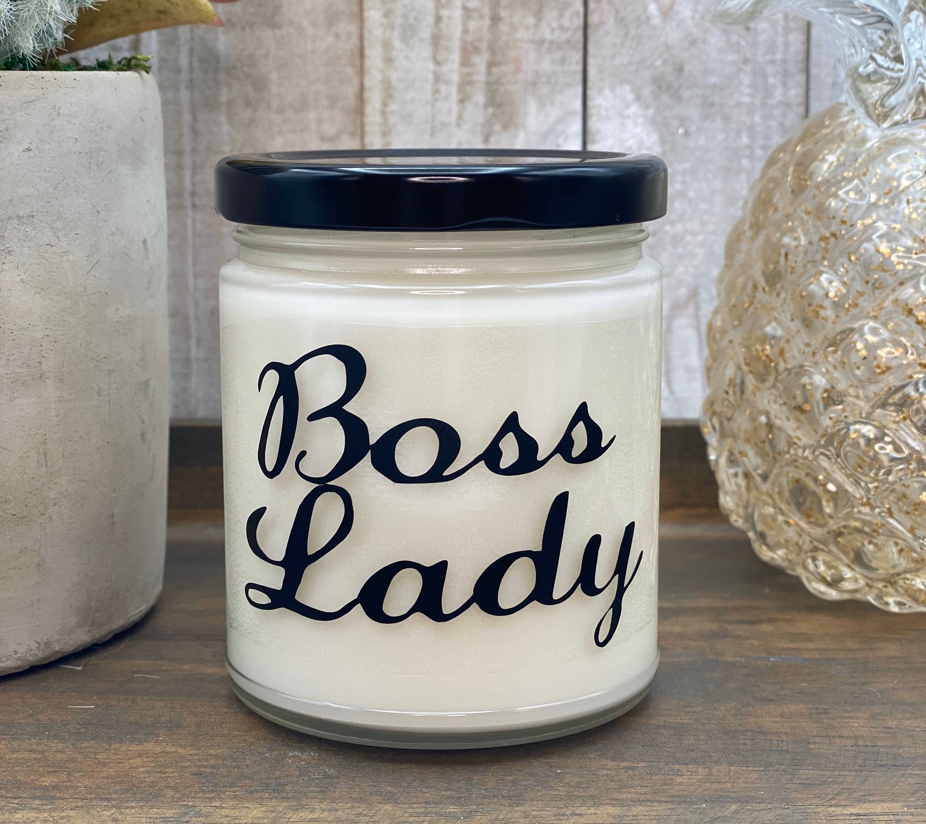 Boss lady funny candle gift for boss candles gift Etsy