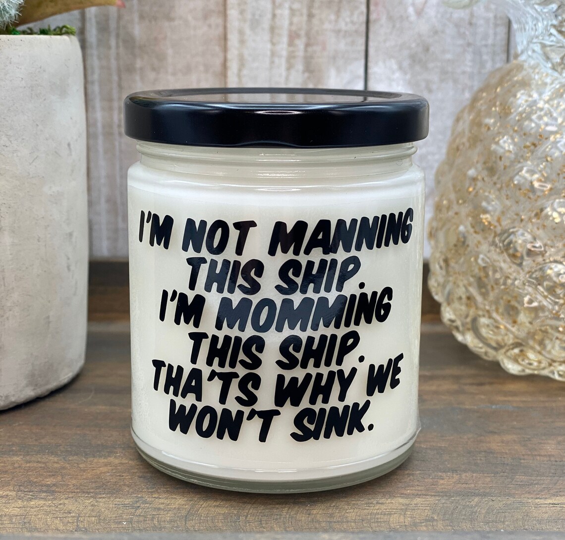 Mothers Day funny candle soy candle candles momming it Etsy