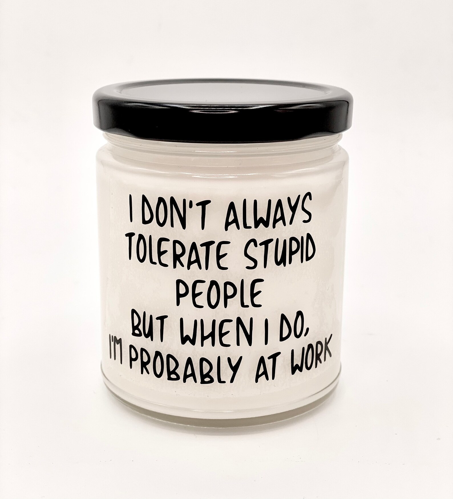 Coworker gift workplace humor gift soy candle gift Etsy