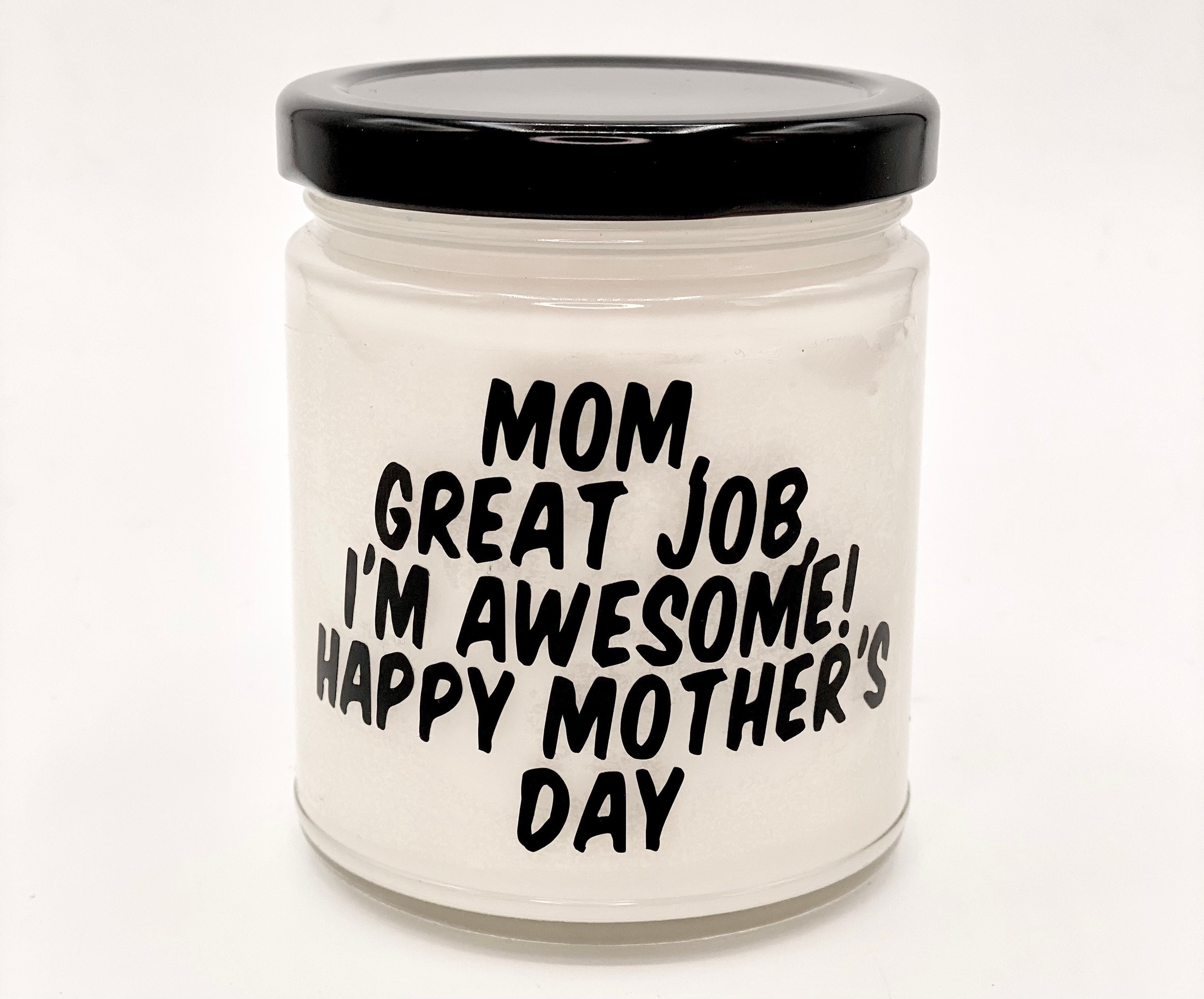 Mothers Day funny mom candle soy candle gift for mom Etsy