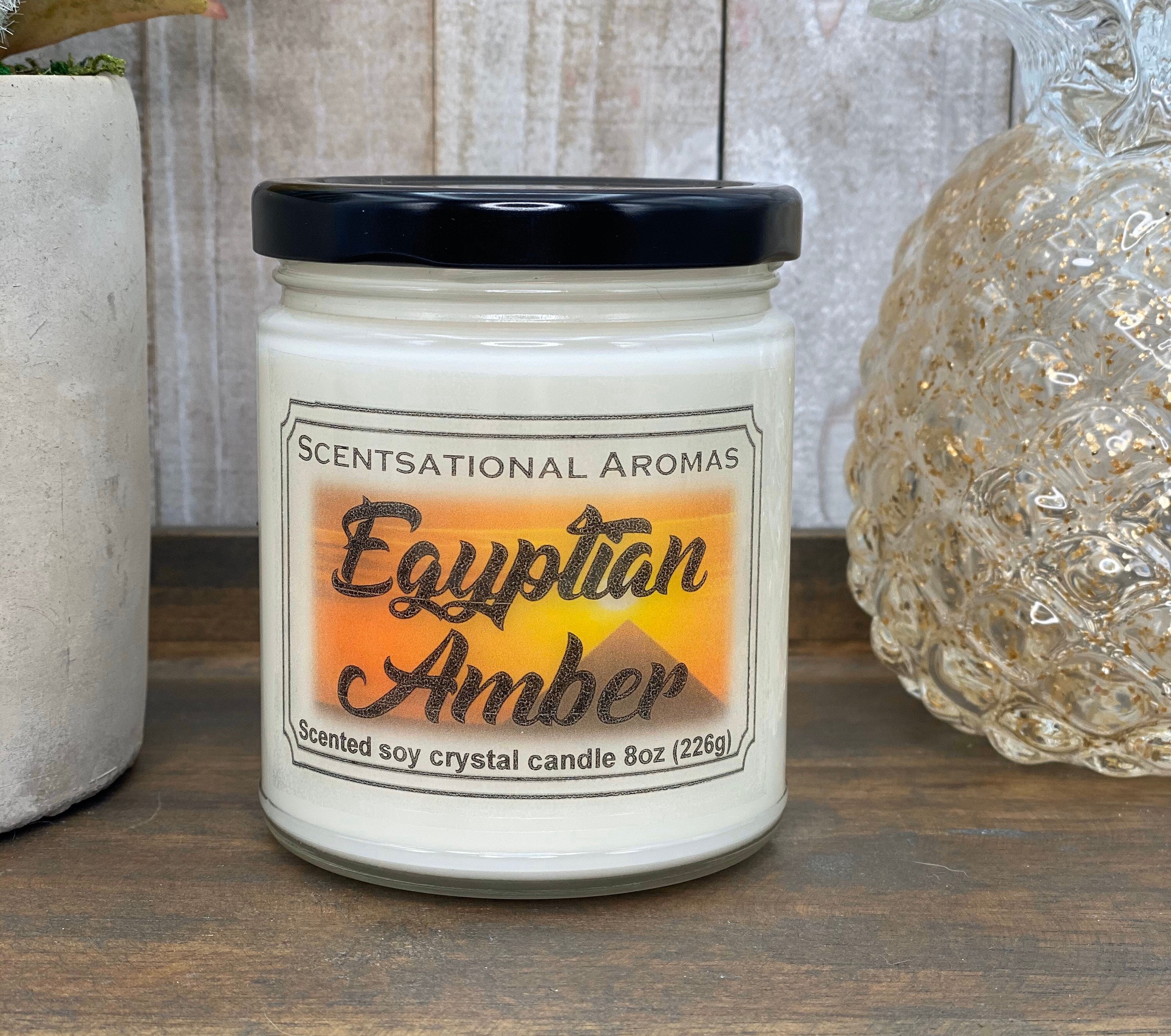 Egyptian Amber candle scented candle earthy candle home Etsy