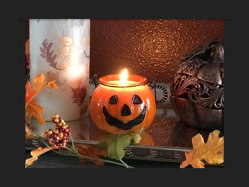 Halloween candle  Halloween decor  pumpkin candle  Halloween   soy candle  fall candle   fall decor   autumn decor 