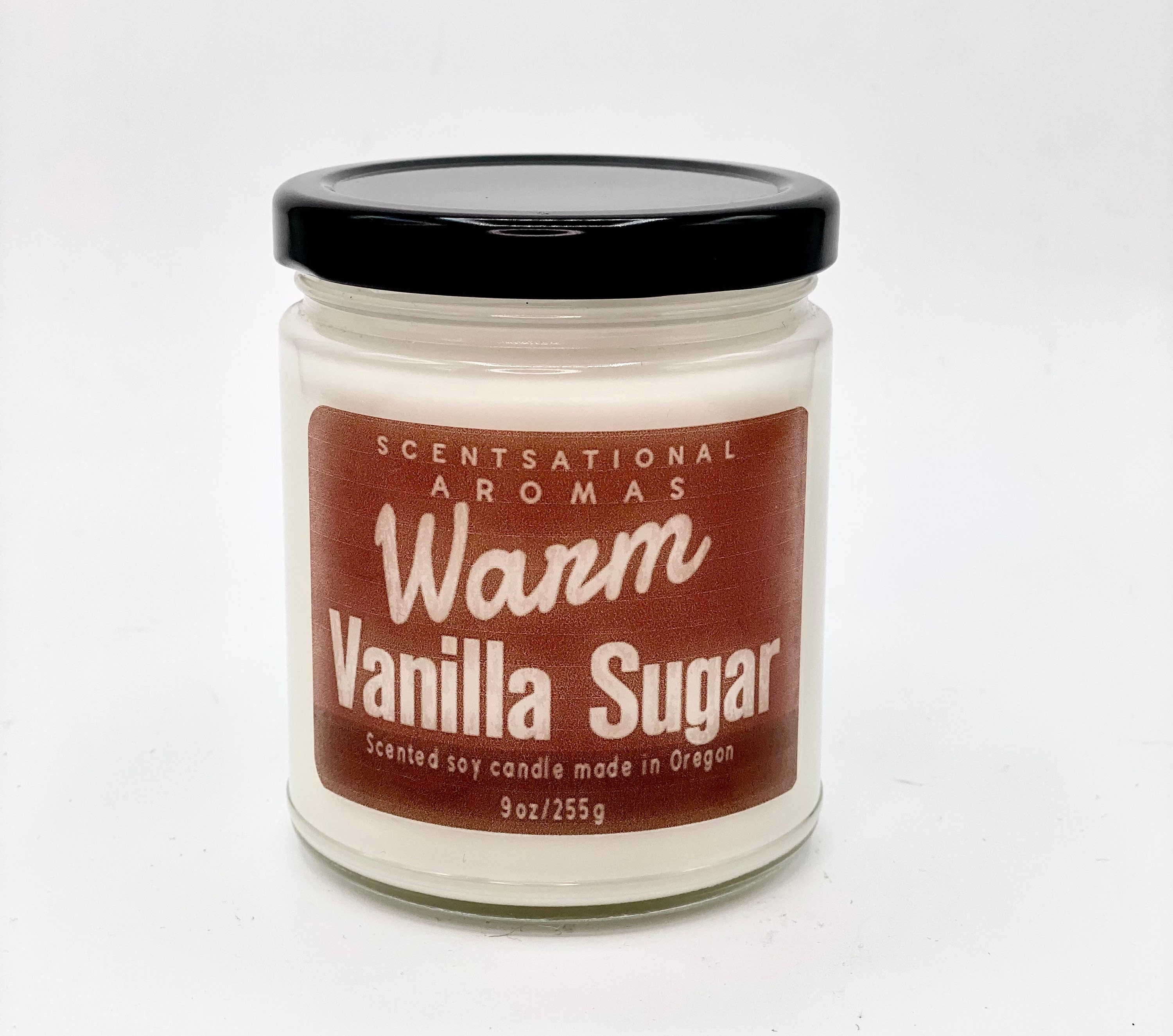 warm vanilla sugar candle