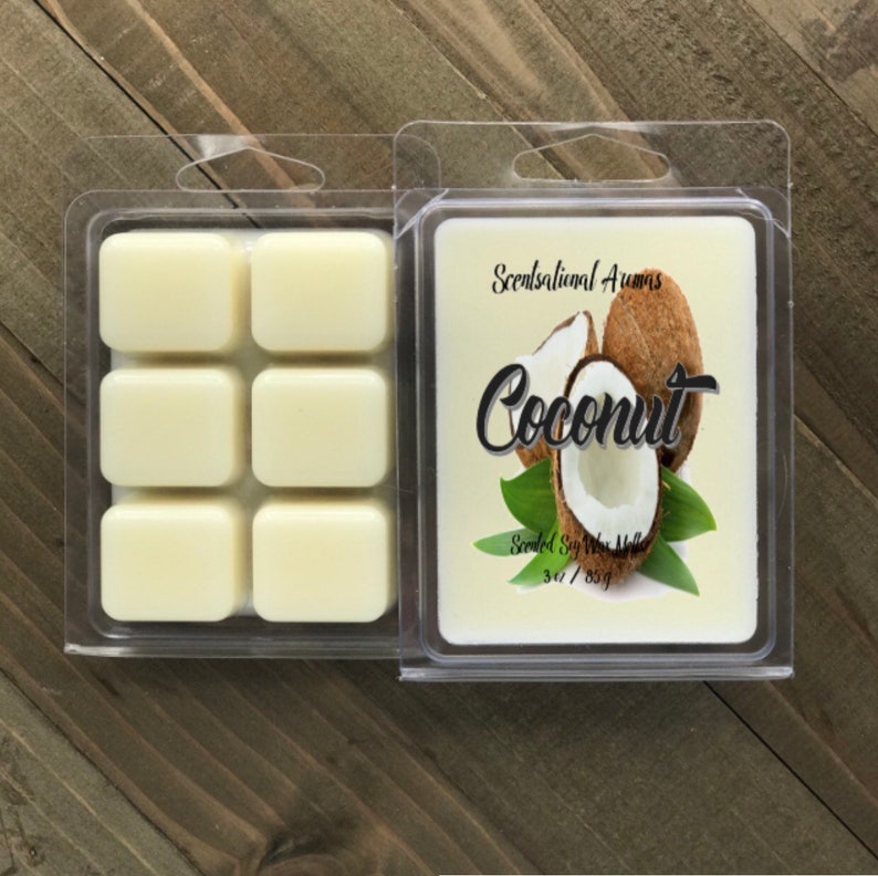 Coconut wax melts ~ soy wax ~ scented soy ~ wax melts ~ wax cubes ~ wax warmer ~ scented wax ~ home decor