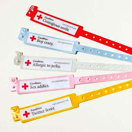 Personalized  Hospital Bracelets