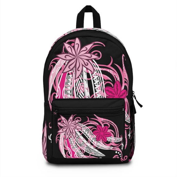 Pink Hawaii Tribal Designer Backpack made in USA Etsy
