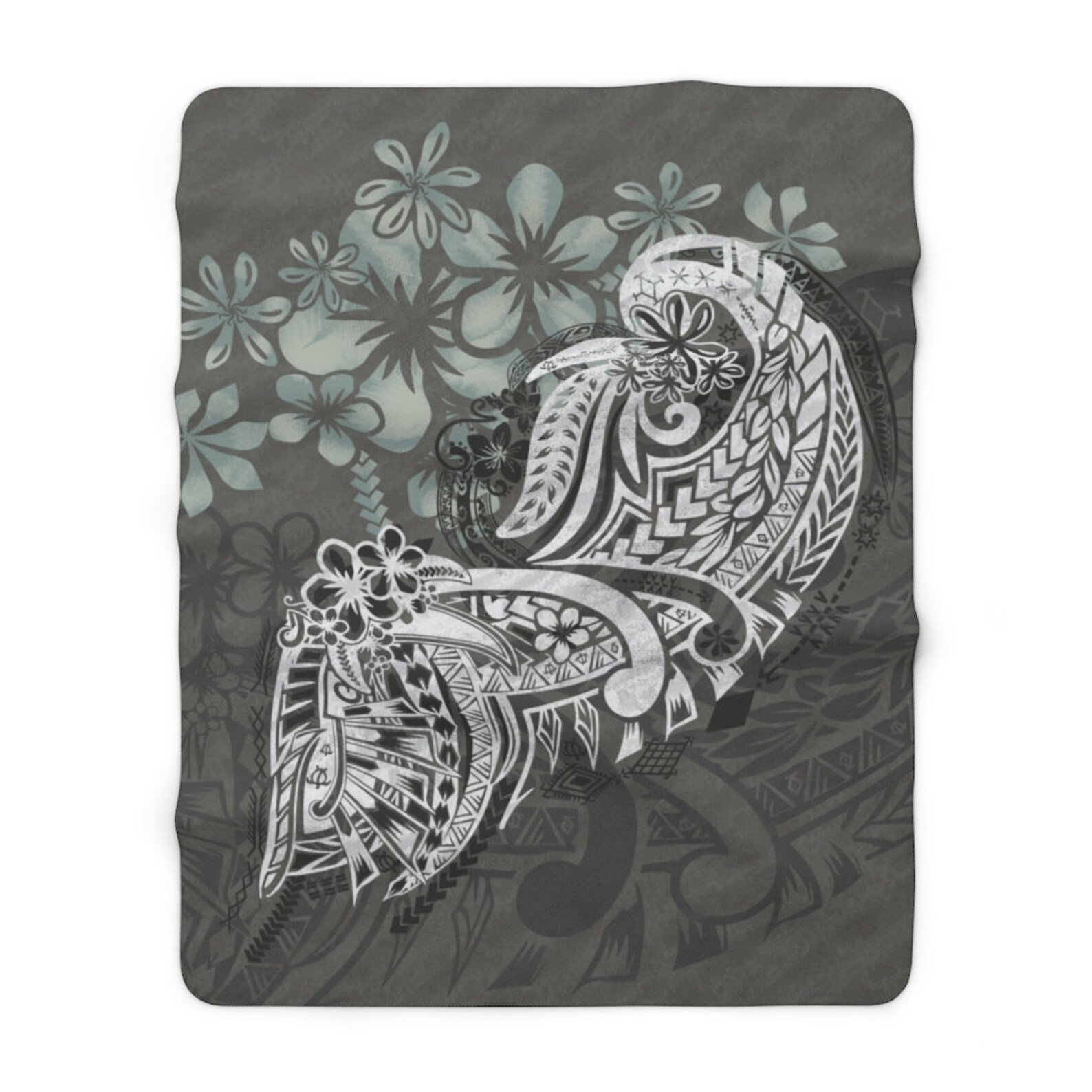 Vintage Samoan Malu Tribal Manta Hawaiana Manta de Vellón | Etsy