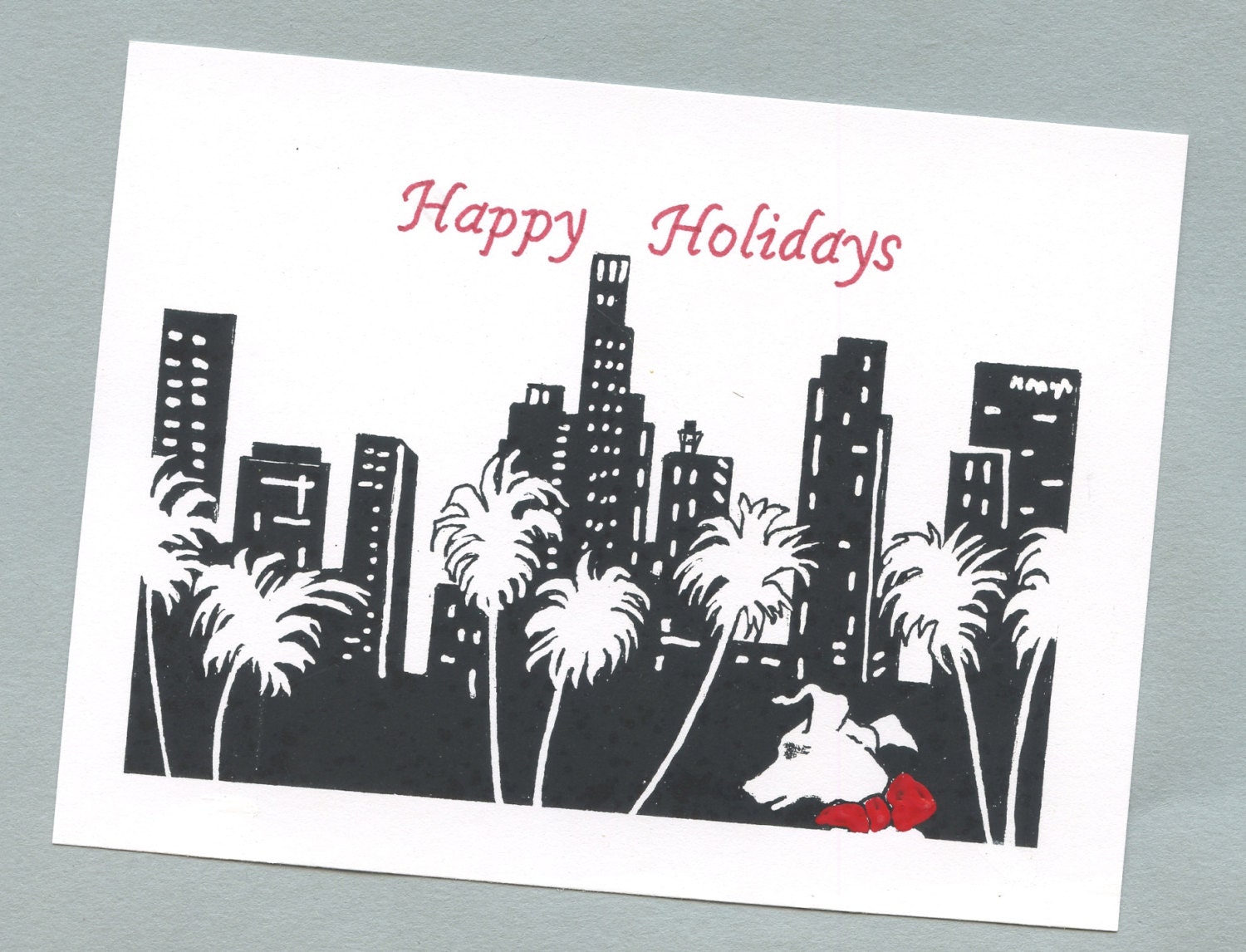 Los Angeles Christmas Cards 