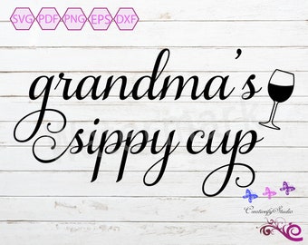 Download Grandma S Cup Svg Etsy