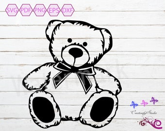 Download Teddy Bear Svg Etsy
