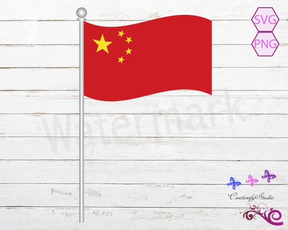 Flag Of China SVG Flag Vector China Flag Flag Image Flag | Etsy