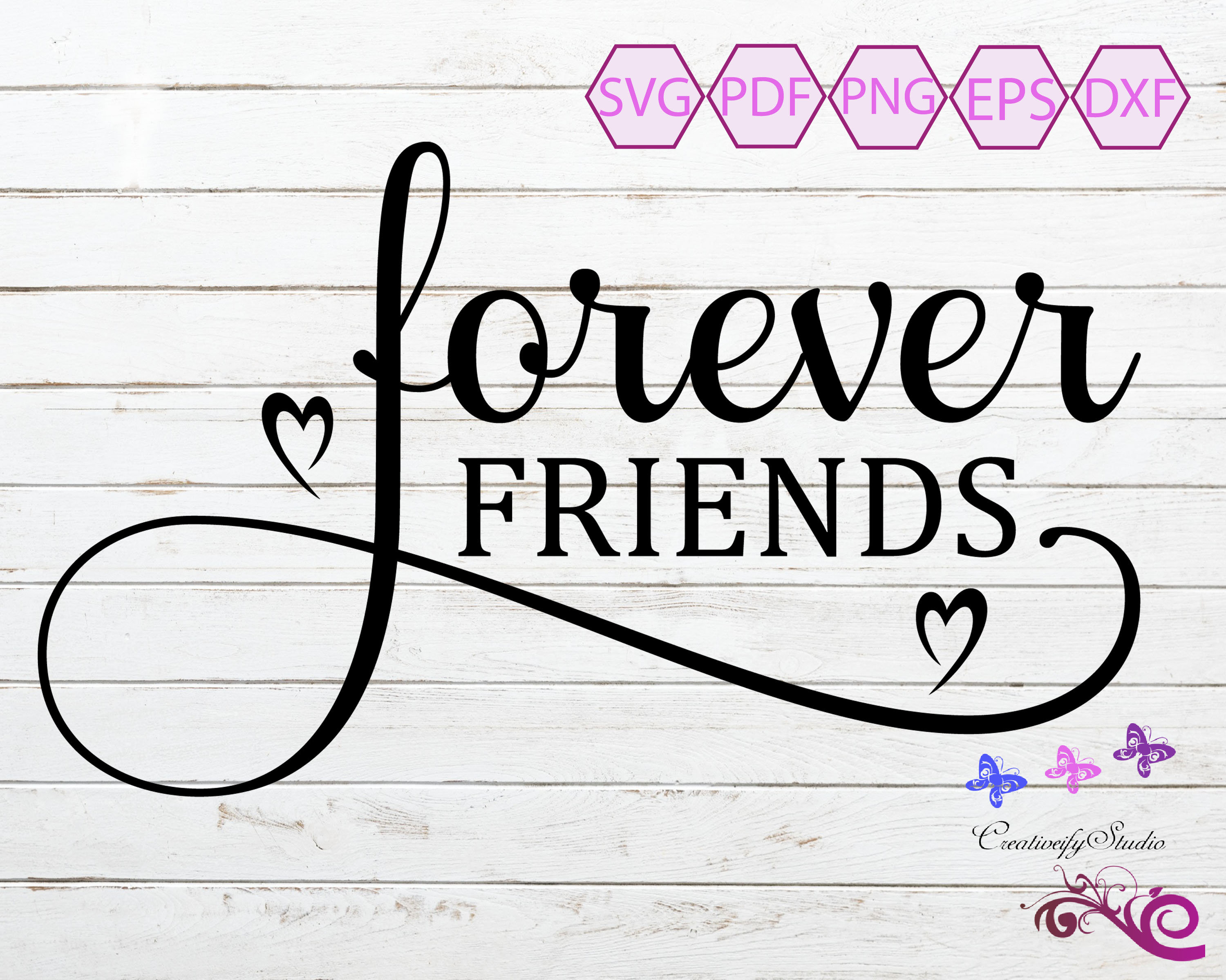 Forever Friends Svg Friendship Quote Bff Svg Friend Shirt Etsy Hong Kong