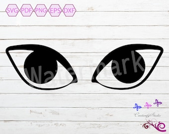 Adult Cat Eyes SVG, Cat Face, Kitten Eyes, Feline Lover, Cat Mom, Tumbler Mug, Feline Eyes, Fur Mom, Kids Shirt, Digital Download