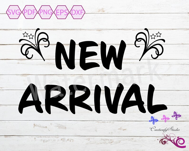 Download New Arrival SVG New Baby Newborn Shirt Baby Shower Gift | Etsy