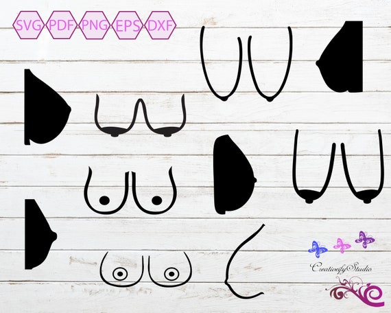 Boobs SVG, Breast Clipart, Boobies SVG, Tit Images, Titty Clipart, Boob  Shirt, Titties Clipart, Tit Mug, Window Decal, Digital Download 
