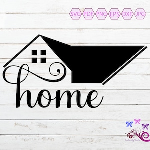 House SVG, New Home, Roof Frame, New House Purchase, First Time Buyer, Roof Top, Construction SVG, Real Estate, House Roof, Digital Download