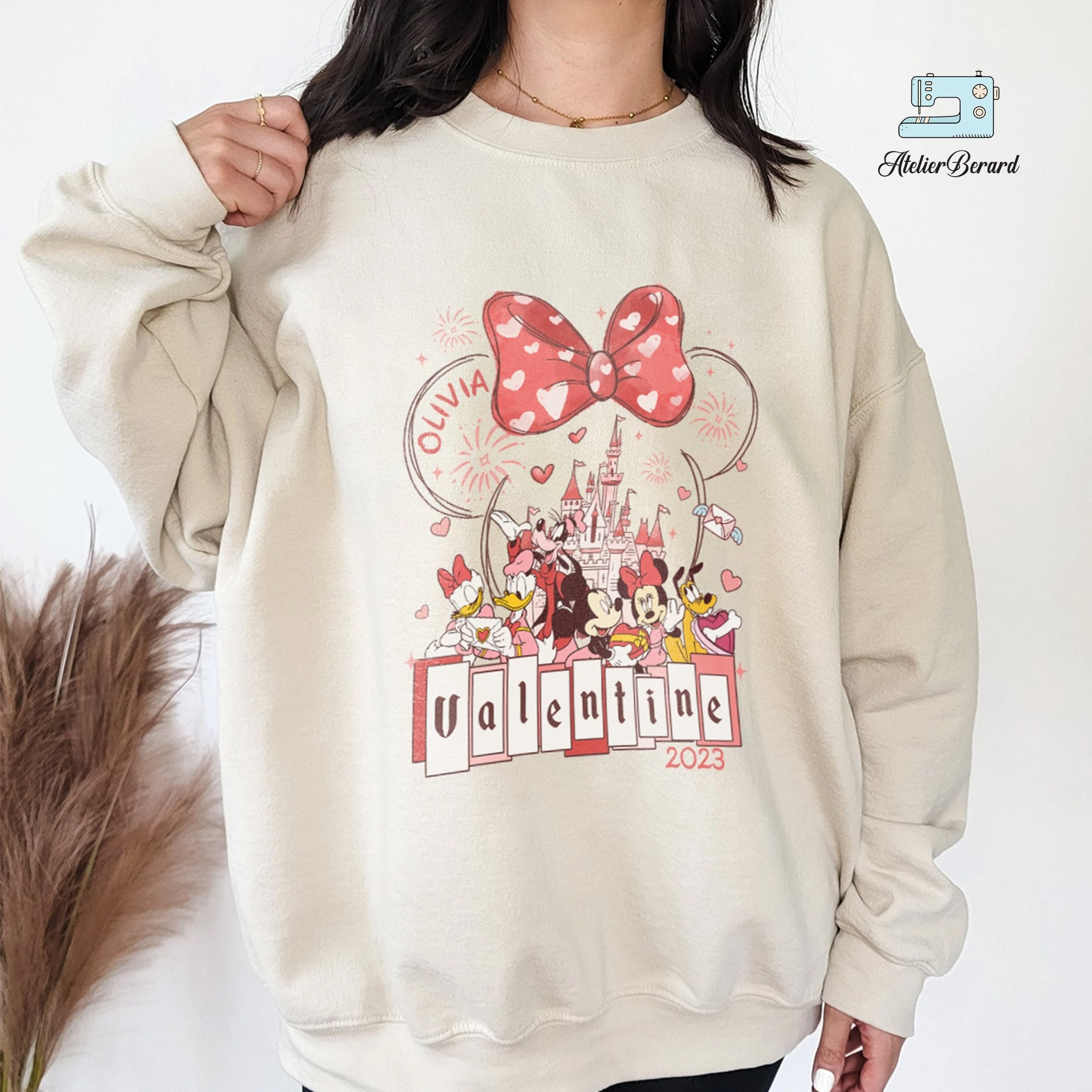 Discover Disney Valentine Mickey & Friends Matching Shirt, Retro Mickey and Friends Valentine Matching Tee, Disney Castle Lover, Disney Balloon Tee