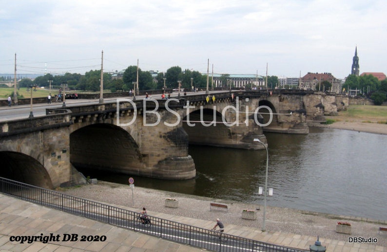 DRESDEN Allemagne. Pont sur l'Elbe. Pris le 8/24/12 | Etsy