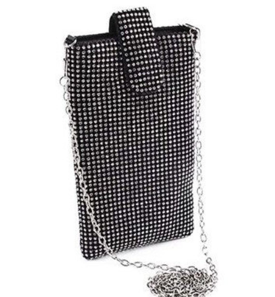 Rhinestone Cell Phone Clutch Purse Etsy