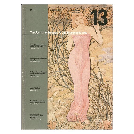 Vintage The Journal Of Decorative And Propaganda Arts Etsy