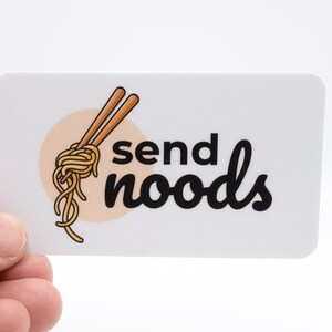 Send Noods Sticker