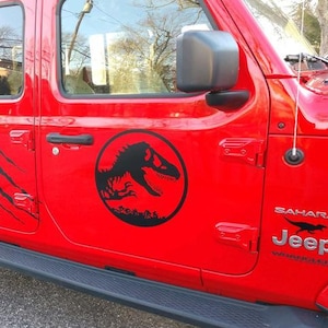 Dinosaur Circle Decal