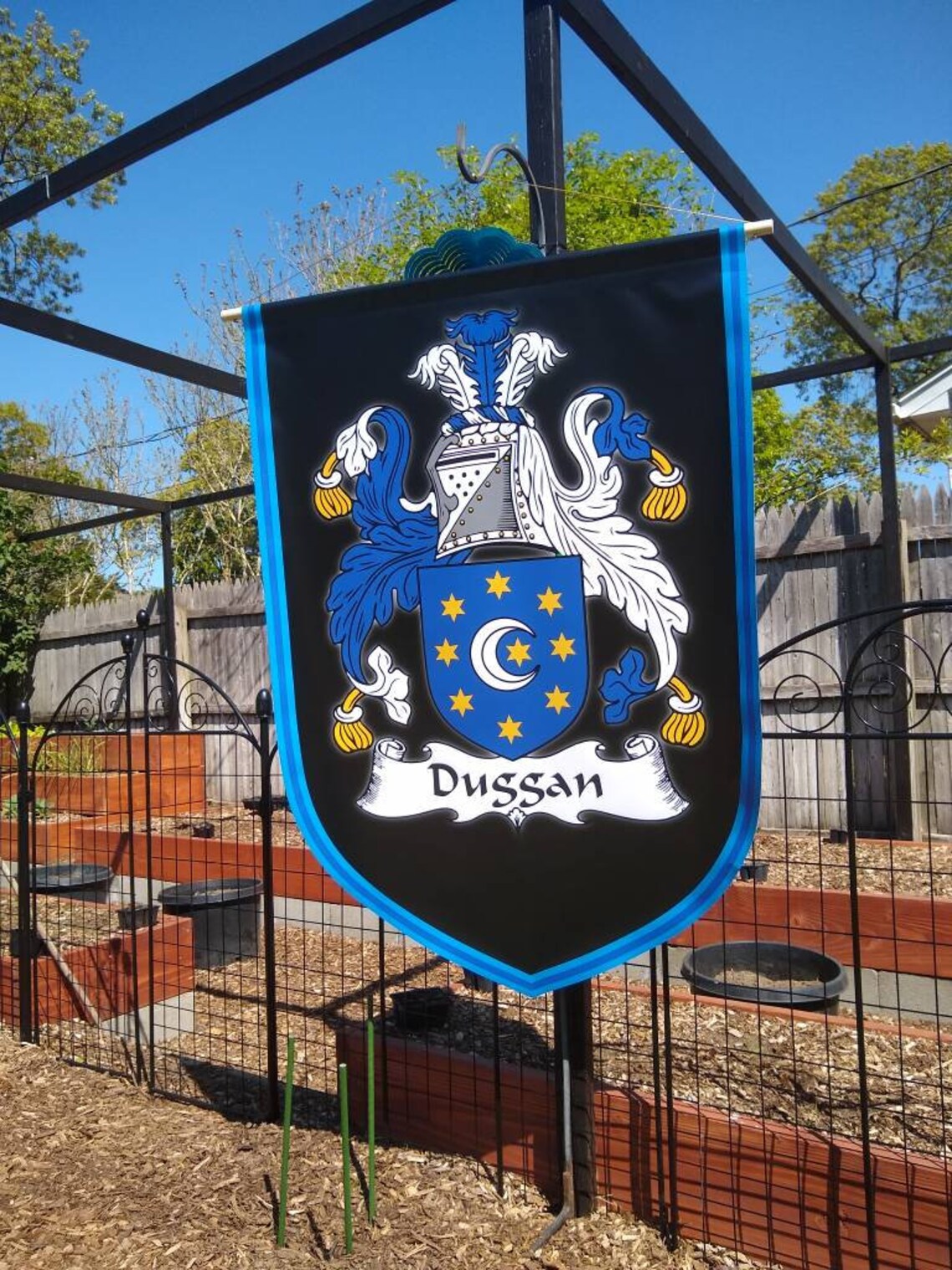 Family Crest Banner Etsy