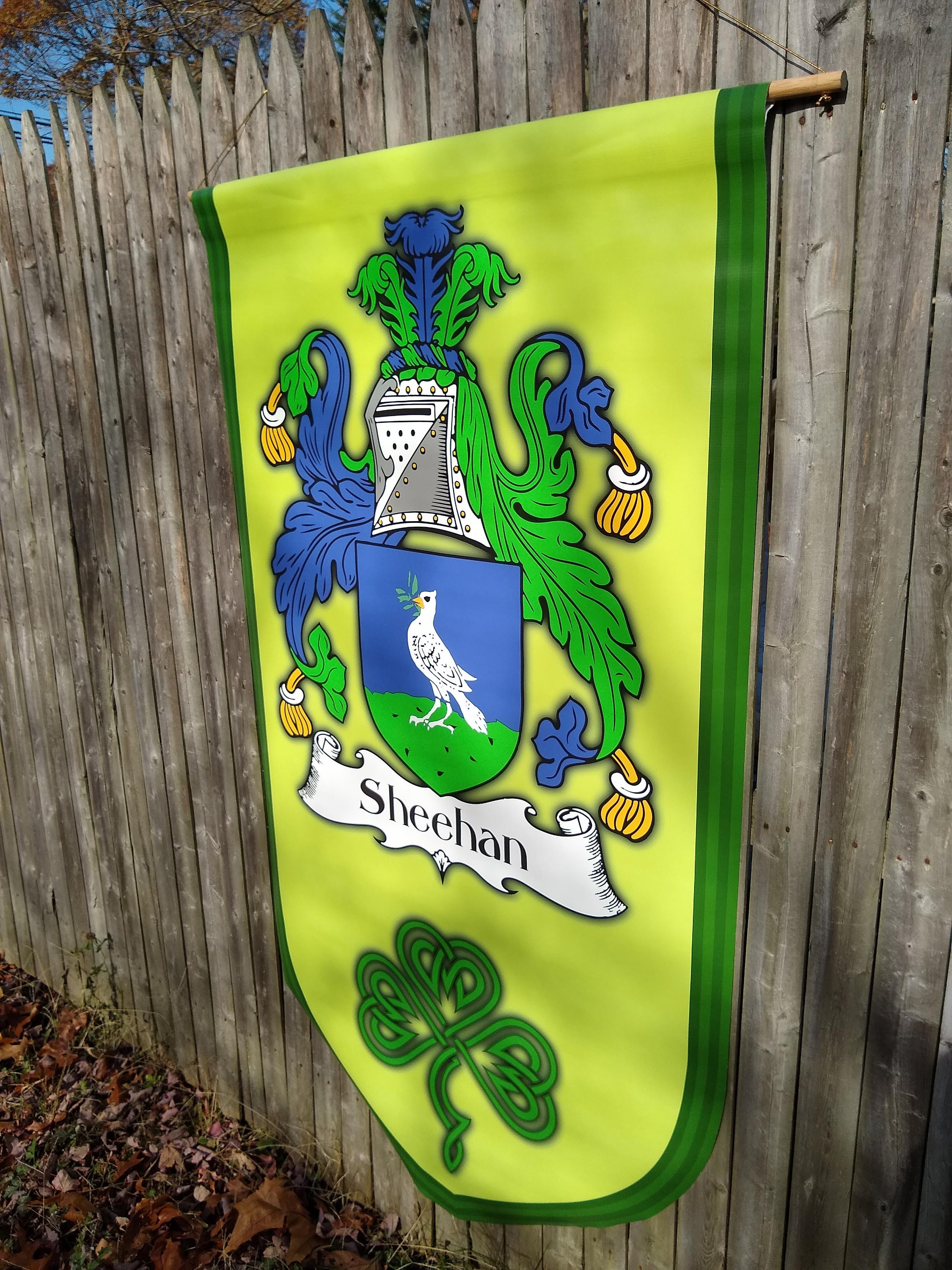 Family Crest Banner Etsy