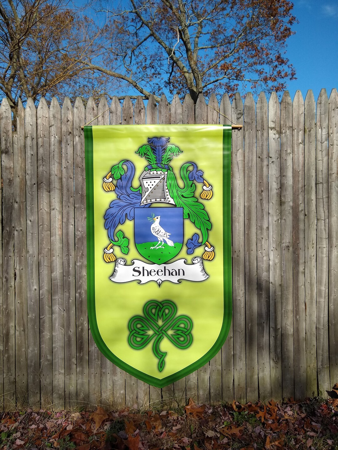 Family Crest Banner Etsy