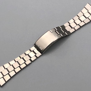 Rare NOS New Old Stock 70&#39;s SEIKO JAPAN Vintage Watch Bracelet Band 12.5mm End Links Stainless Steel