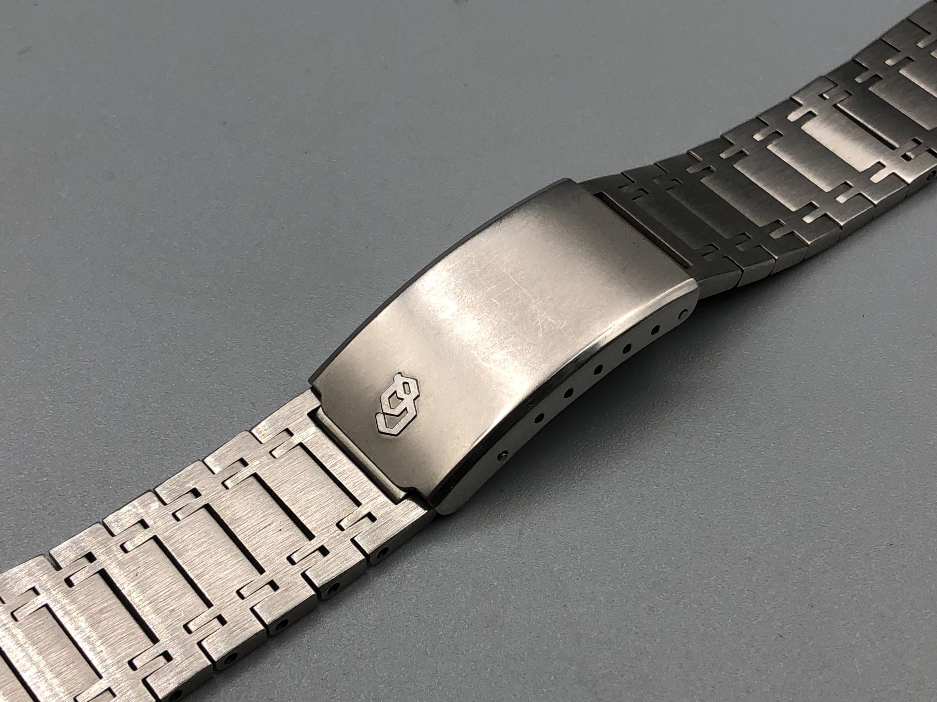Z21 CITIZEN CRYSTRON LCクロノグラフ 35mm 純正ブレス NOS Vintage Mid 70s CITIZEN CRYSTRON Lc Quartz Lcd 50-2014 Watch