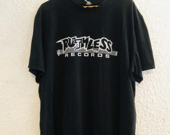 Ruthless Records Heavyweight T Shirt - 80s Compton Hip Hop, Eazy-e