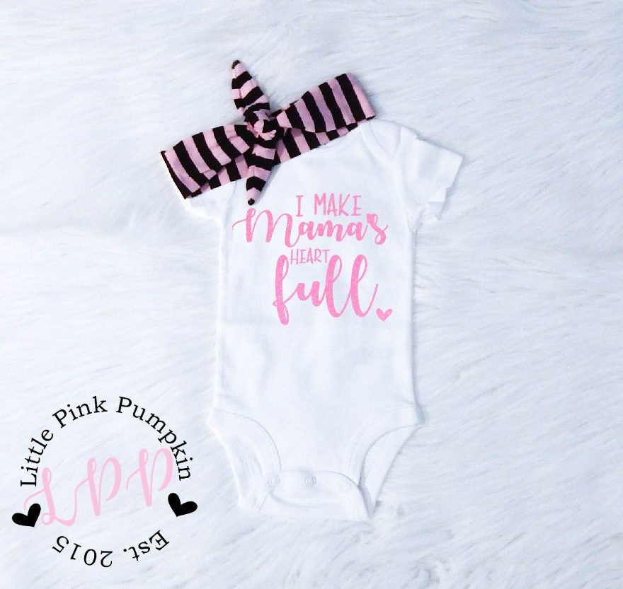 Baby Girl Clothes Mother's Day Outfit I Make Mama's Etsy