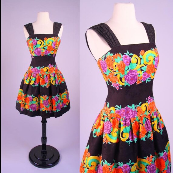 1980's does 1950's A.J. Bari Dress