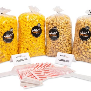 Customizable Popcorn Buffet up to 150 People
