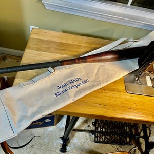 Vintage Baseballschläger Tasche - Mit Stickerei