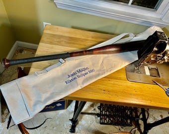 Borsa da mazza da baseball vintage con ricami