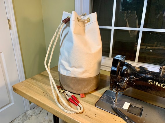 Bolsos marineros de lona sale
