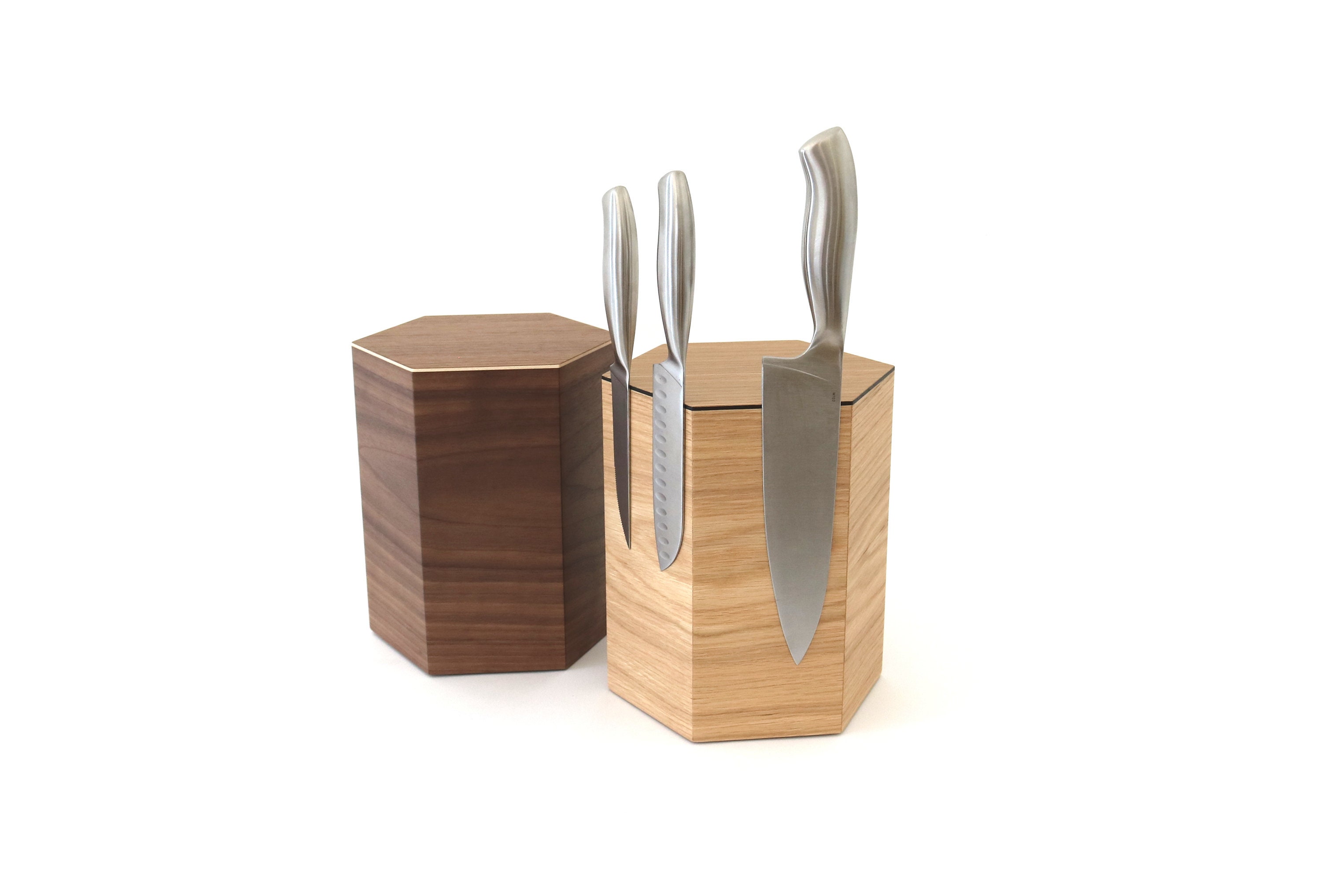 Messerblock aus Holz Etsy