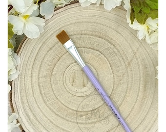 Pennello per decoupage per applicazione di colla, pittura e finitura, artigianato, hobby, tecniche miste