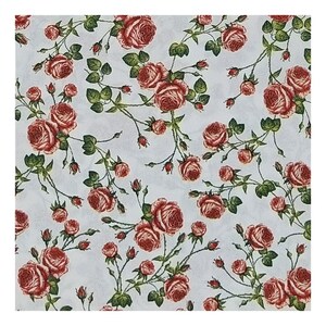 Serviettes en papier pour découpage, techniques mixtes, tenue de journal, fabrication de cartes, scrapbooking, collage, papier de soie artisanal, motif floral, fleurs, roses