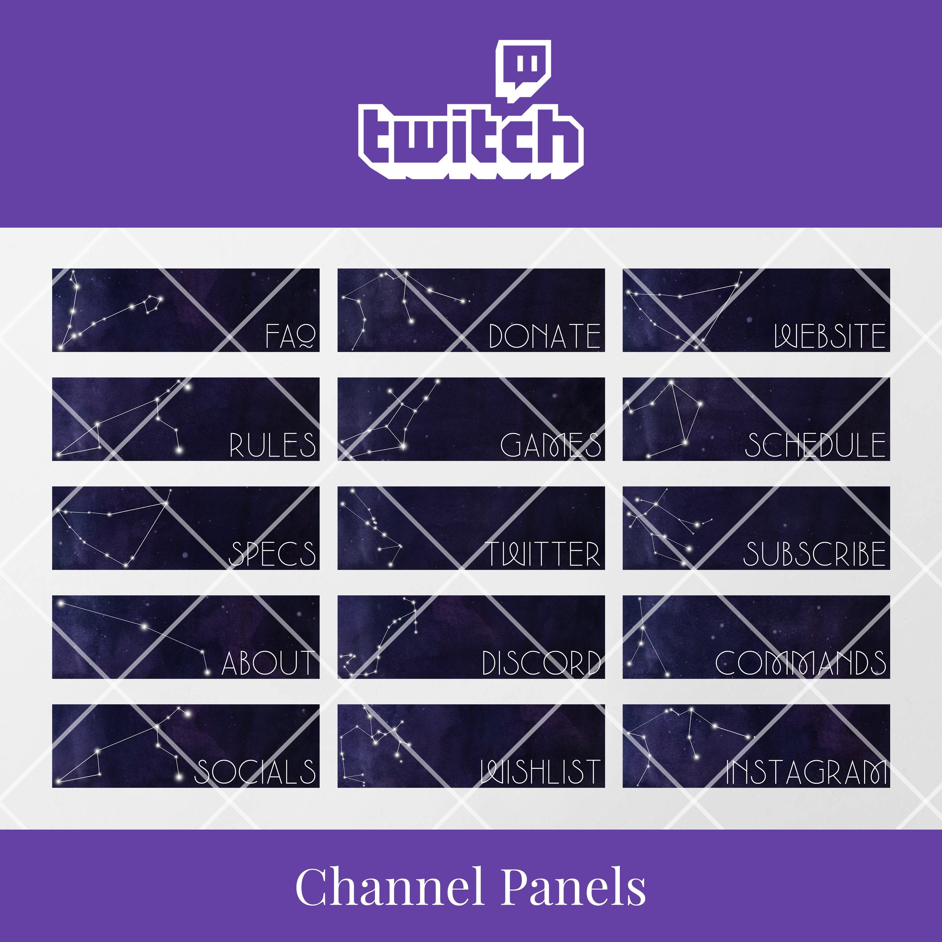 I made a FREE JUST CHATTING AQUARIUS overlay! Let me know what u