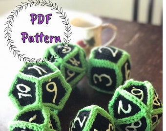 D & D Dice Crochet Pattern