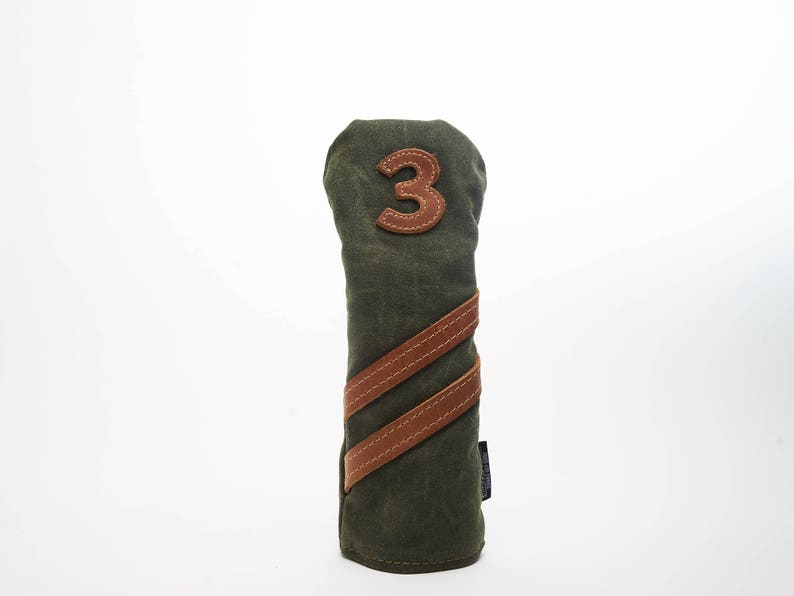 Personalized Handmade Golf Headcover in green Golf club Head Etsy