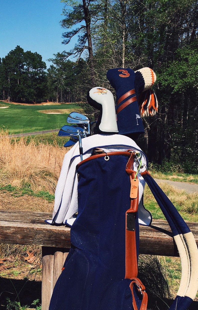 Golf Headcover Personalized Handmade Golf Headcover in Etsy
