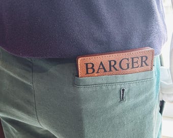 Custom Leather Golf Scorecard Holder or Yardage book cover