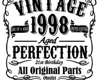 Download Vintage Birthday 1960 61 62 63 64 65 66 67 68 & 69 | Etsy
